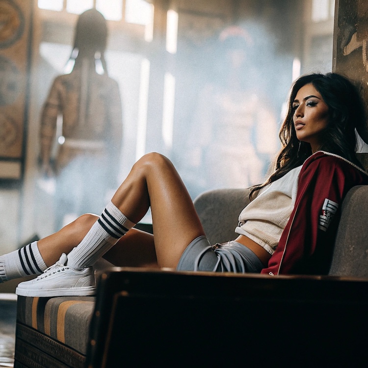 the-image-captures-a-confident-young-woman-seated-